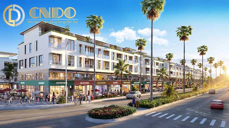 Shophouse có mặt tiền cực thông thoáng