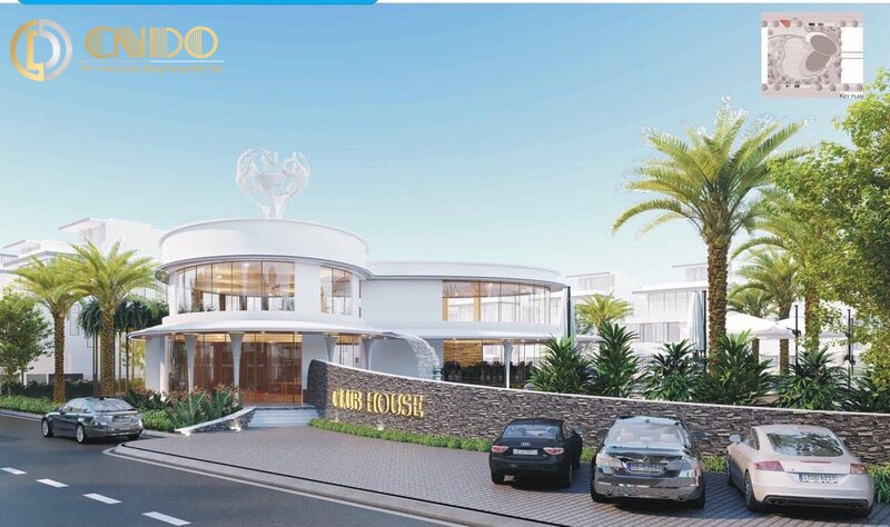 Nội khu biệt thự đơn lập Meyhomes với những tiện ích siêu việt