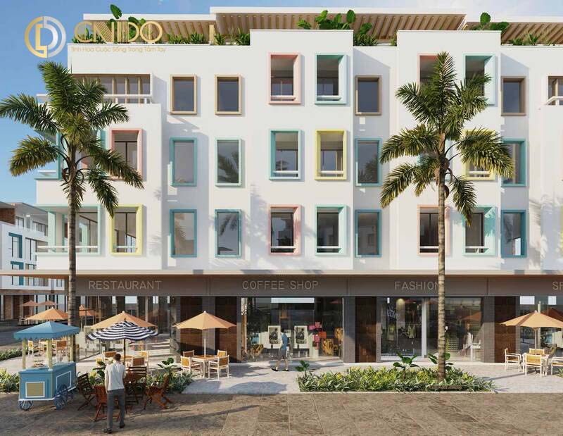 Shophouse Meyhomes Phú Quốc sở hữu những thiết kế độc bản